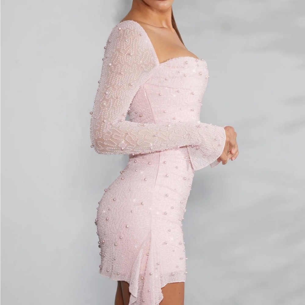 Oh Polly Tivoli Embellished Dress Pink - Picture 3 of 5